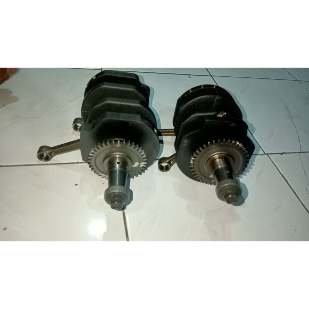 Kruk As Askruk/Set Stang Piston Bandul Original Copotan Kawasaki Ninja 250 Karbu FI Z250