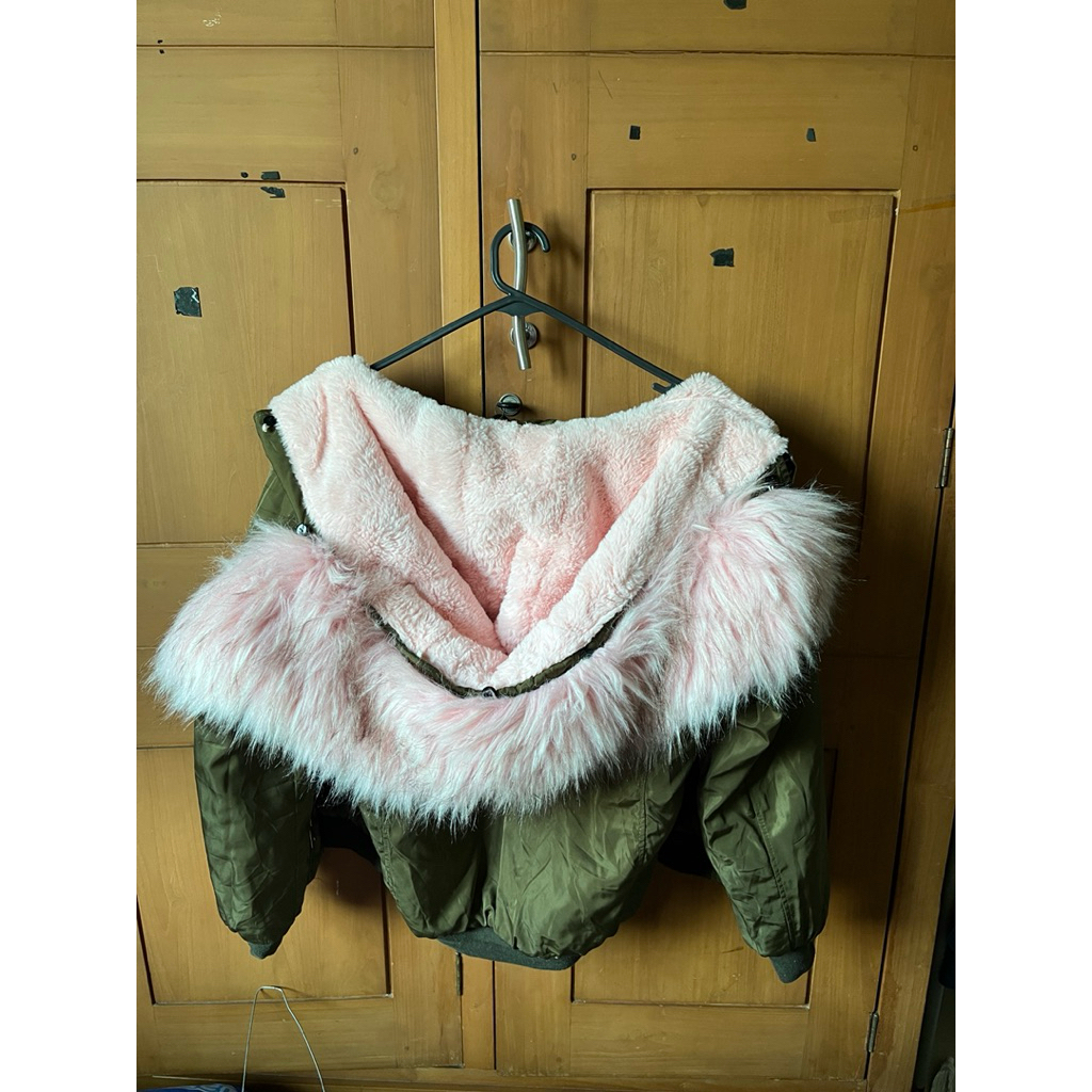 JACKET/MANTEL BULU WANITA