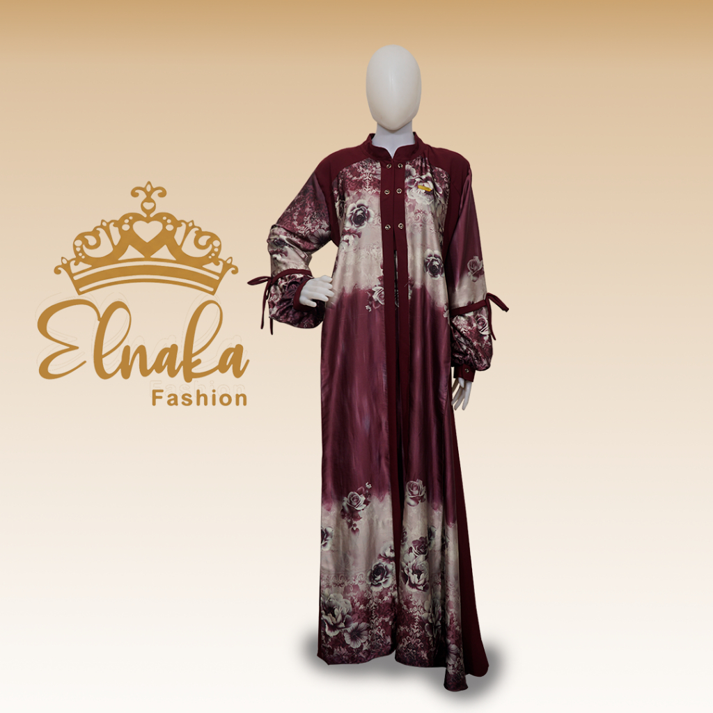 GAMIS MEWAH CERUTI ARMANY SILK ELNAKA 065