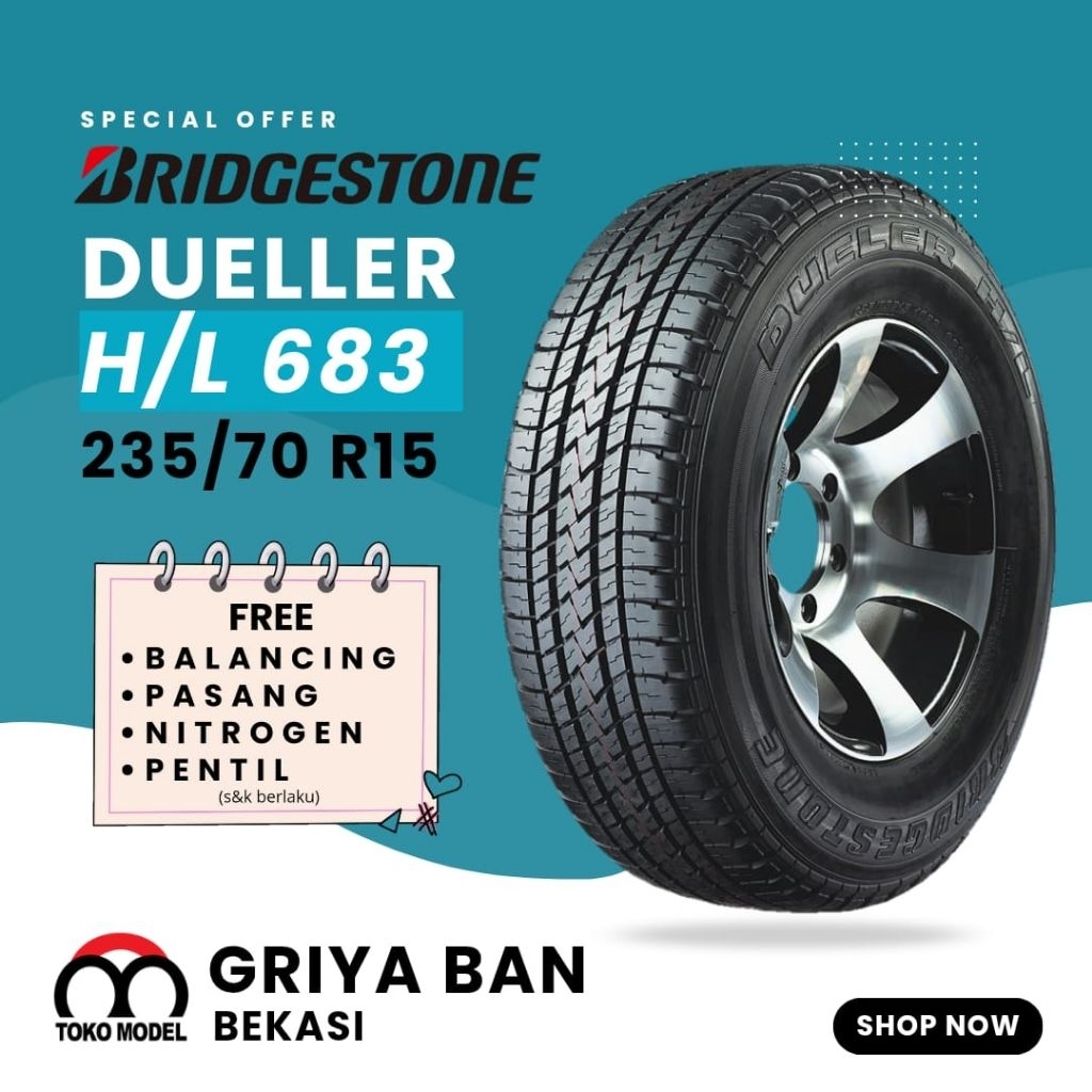 Bridgestone Dueler H/L D683 235/70 R15