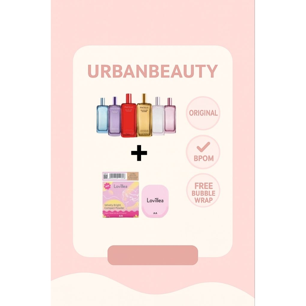 PUCELLE EAU DE COLOGNE +LOVILLEA COMPACT