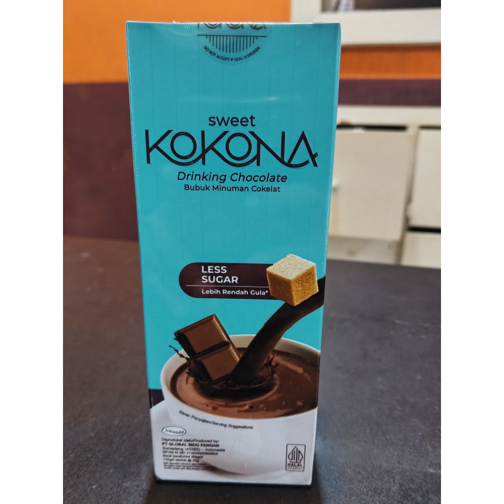 KOKONA LESS SUGAR BUBUK COKELAT JATIM ISI 4 PCS