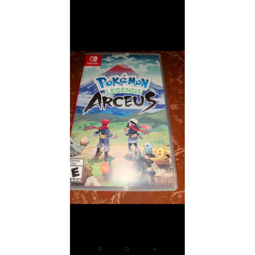 pokemon legend arceus nintendo switch second