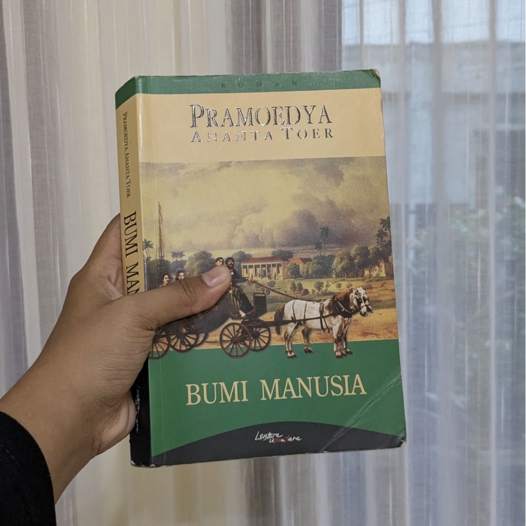 Bumi Manusia – Pramoedya Ananta Toer | Novel Sastra Indonesia Klasik Lentera Dipantara Original