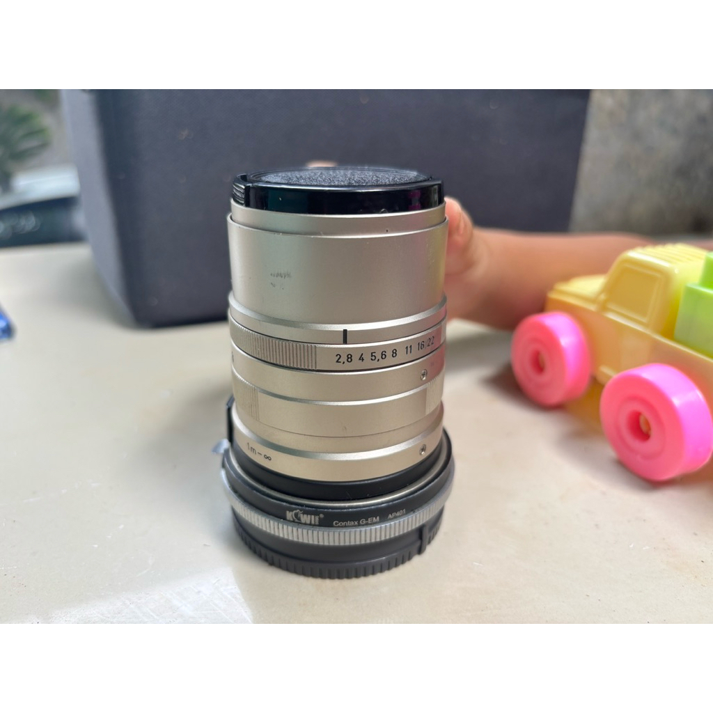 lensa carl zeiss sonnar mount contax G