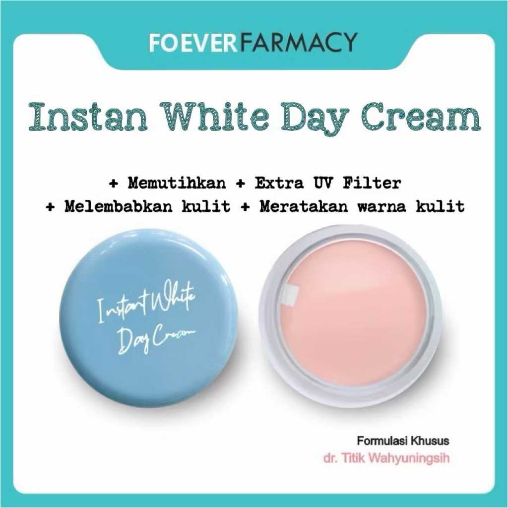 dr Titik Wahyuningsih INSTAN WHITE DAY CREAM - Sunscreen plus day cream