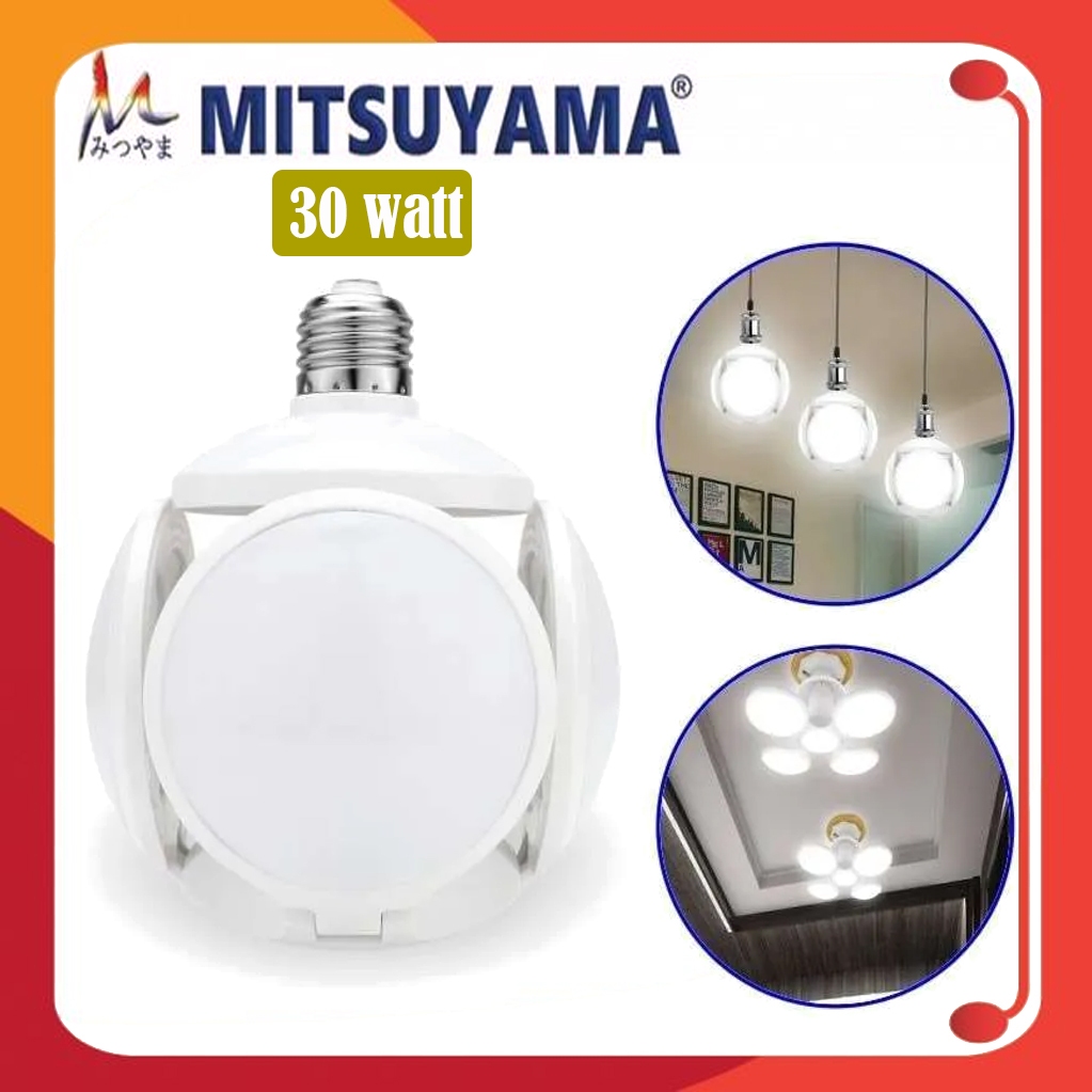 Bohlam LED Bentuk Bola / Led Football UFO Lampu 30 watt