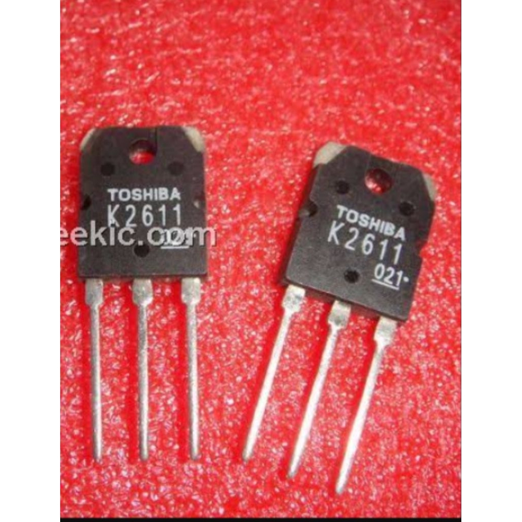 TOSHIBA 2SK2611 K2611NPN ASLI