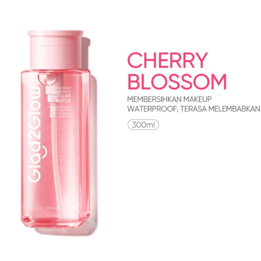 G2G Micellar Water Cherry Blossom – Brightening & Refreshing Cleanser 300 ml