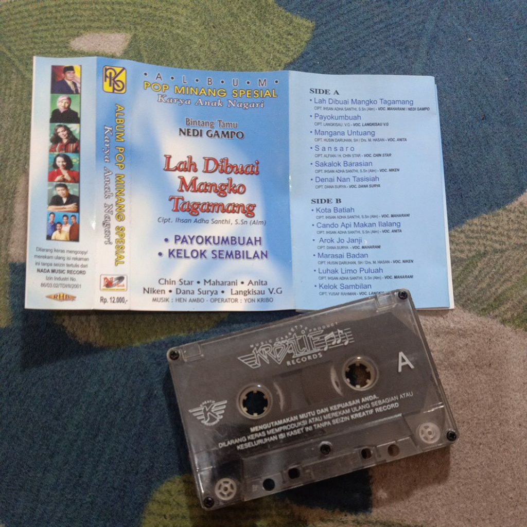 KASET DAERAH POP MINANG SPESIAL