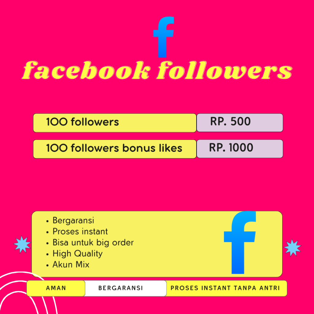 Facebook Followers +  Like Page profille