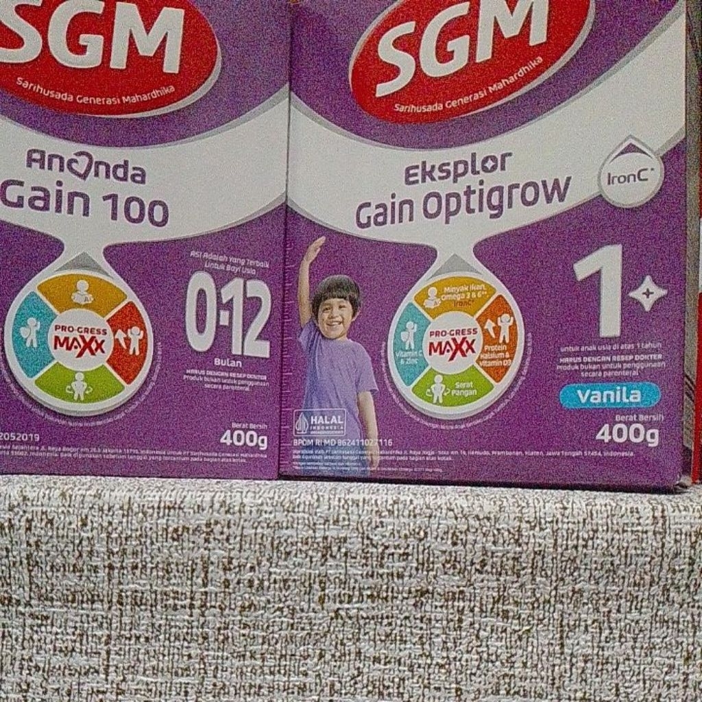 SGM Ananda GAIN 100 & OPTIGROW 1+ Vanila