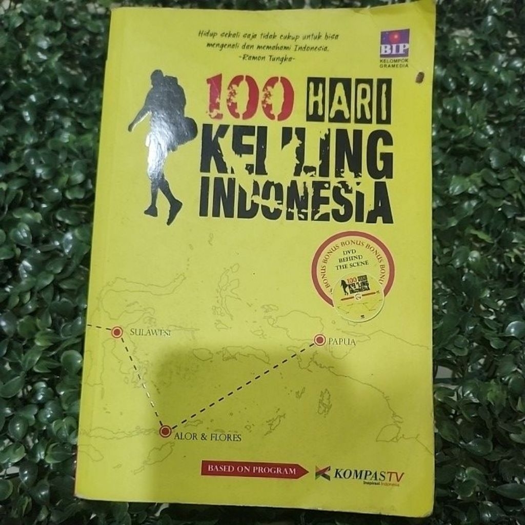 100 Hari keliling Indonesia. Buku oleh kompas tv