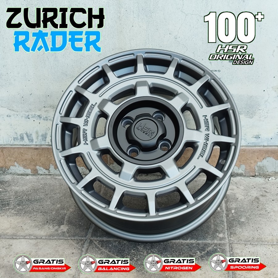 Pelek Hsr Racing Ring 15 Mentawai Velg Mobil R15 Brio Agya Ayla Datsun Cross Vios Etios Calya