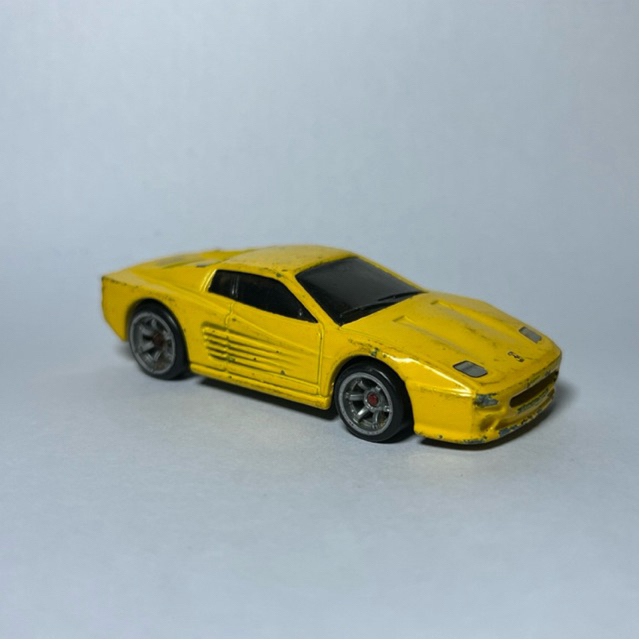 Hot Wheels Ferrari F512 M Racer Kuning 2 Loose