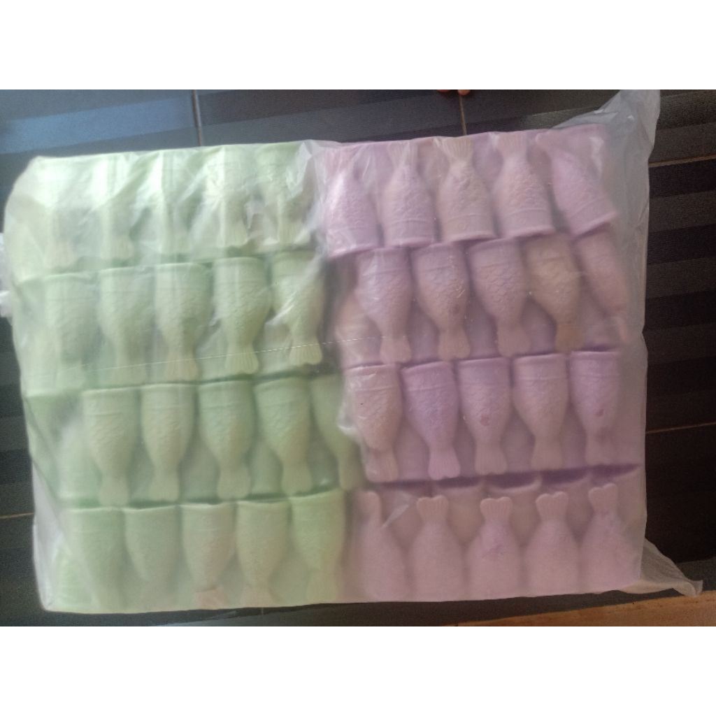 Cone/krupuk es krim isi 500 pcs/1 bal ukuran ikan