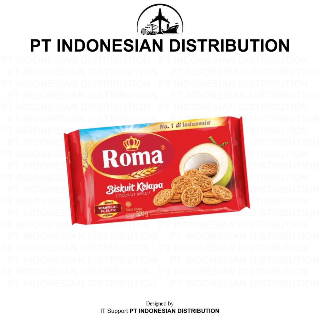 Biskuit Roma Kelapa Gurih 300g [Grosir]