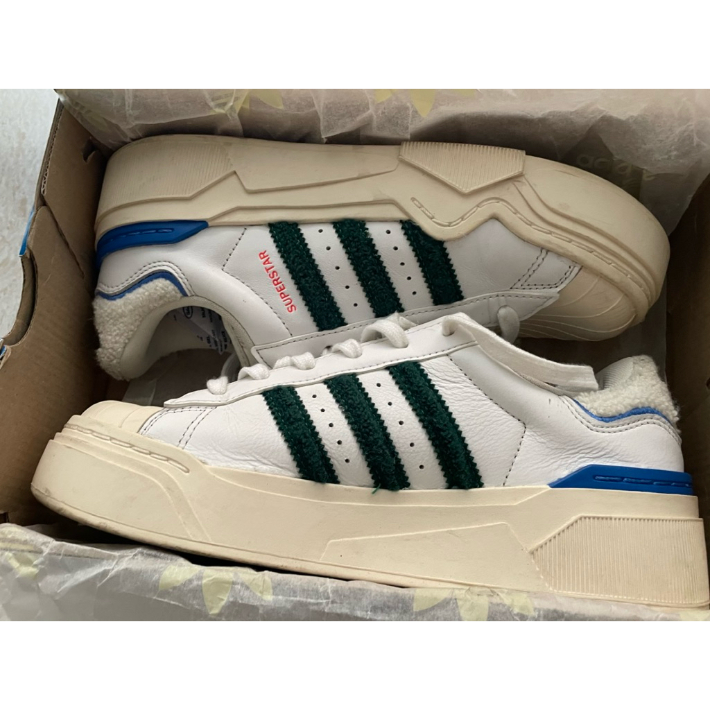Adidas Superstar Bonega 2B - Preloved - size 36 2/3, UK 4, 22.5cm