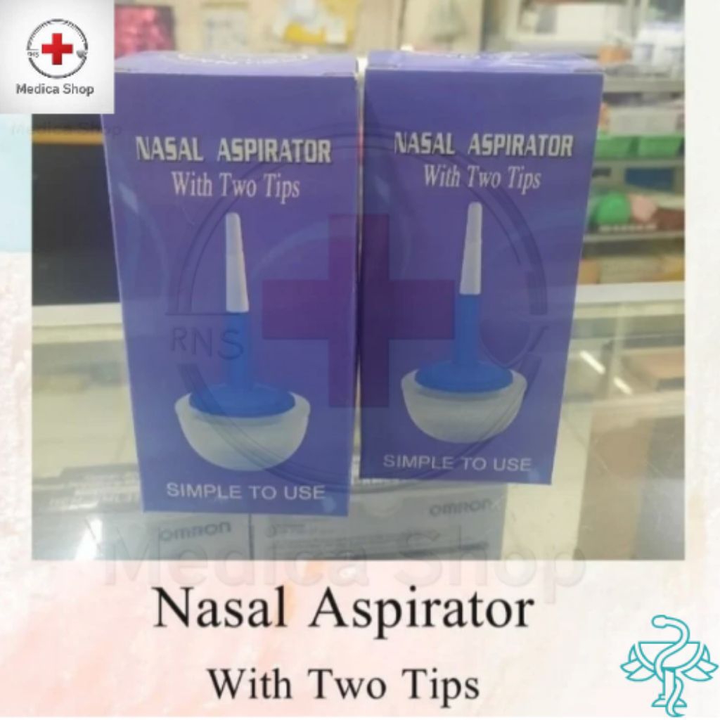 Nasal Aspirator With Two Tips/nasal aspirator ern dele ern penyedot ingus silicon/Dili ern