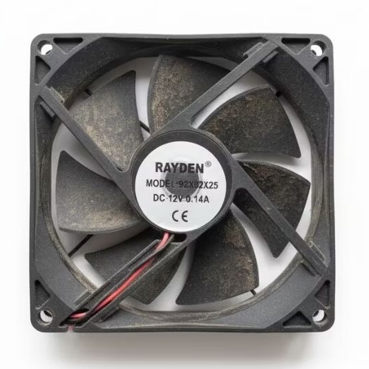 RAYDEN Kipas Fan Casing Bekas Copotan PC 92mm DC 12V 0.14A 9,2cm Pending Komputer Second