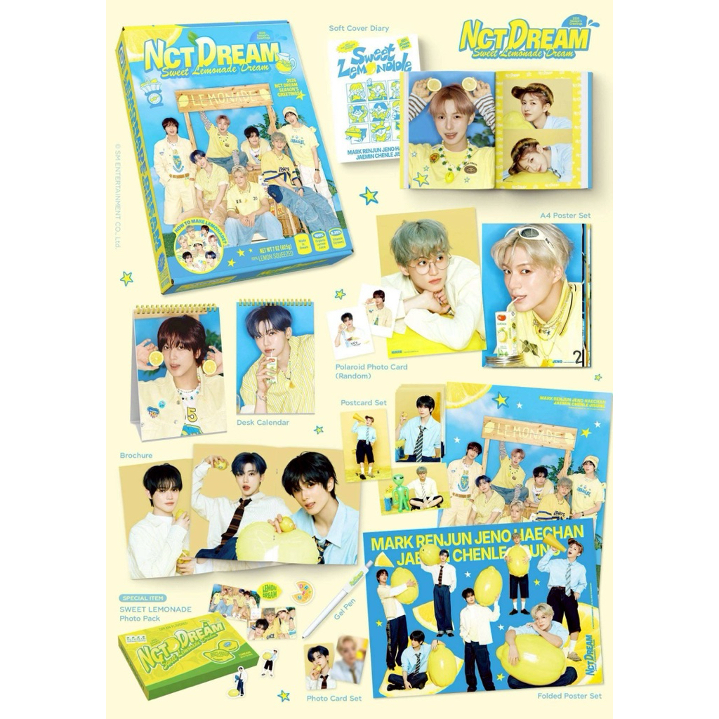 (sisa JAEMIN) READY sharing season greeting’s 2026 nct dream pob SMstore