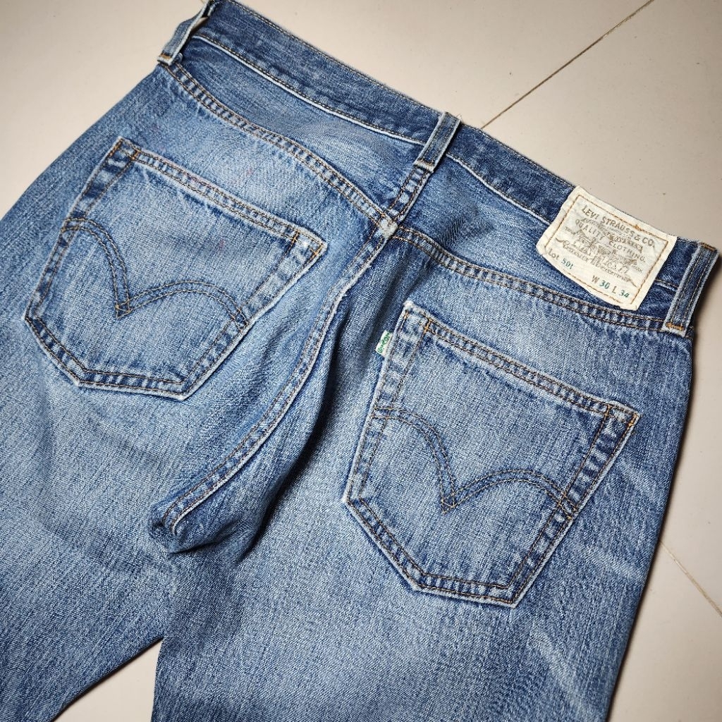 Levis 501 Selvedge Spesial Edition 1974 - 501 LVC Vintage - denim 501 - celana levis