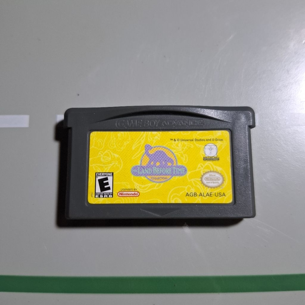 Kaset Gameboy Advance The Land Before Second Original