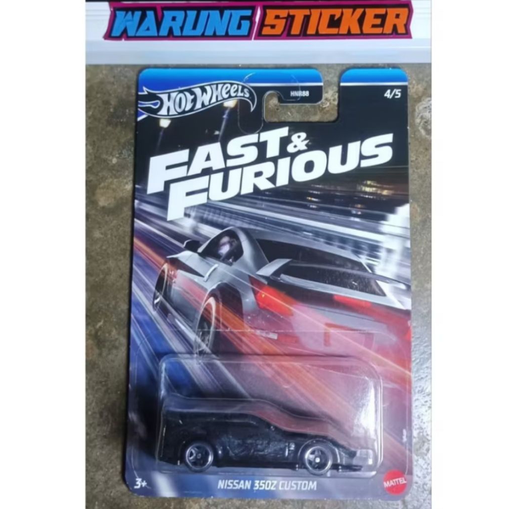 hotwheels fast&furious Nissan 350z costum