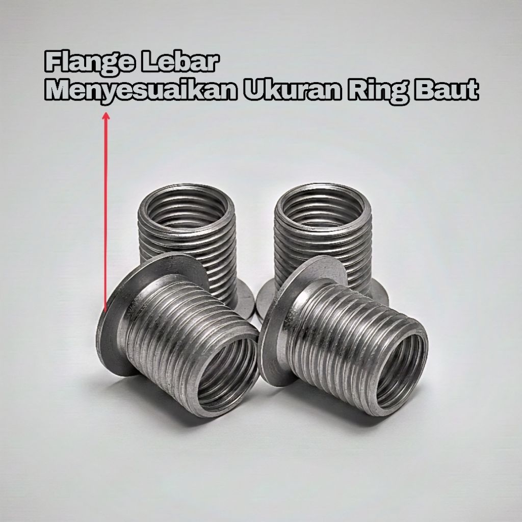 BOS DRAT BAUT OLI MOTOR LENGKAP SEMUA UKURAN PROMO MENGATASI DRAT LUBANG BAUT YANG AUS DOL SLEK ATAU