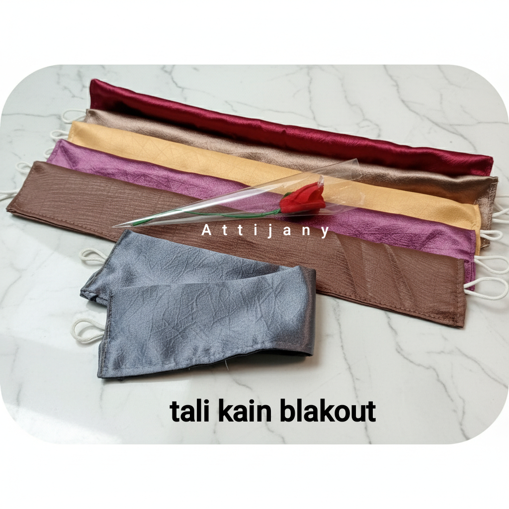 TALI KAIN GORDEN BLACKOUT TEBAL-PENGIKAT GORDEN KAIN BLACKOUT