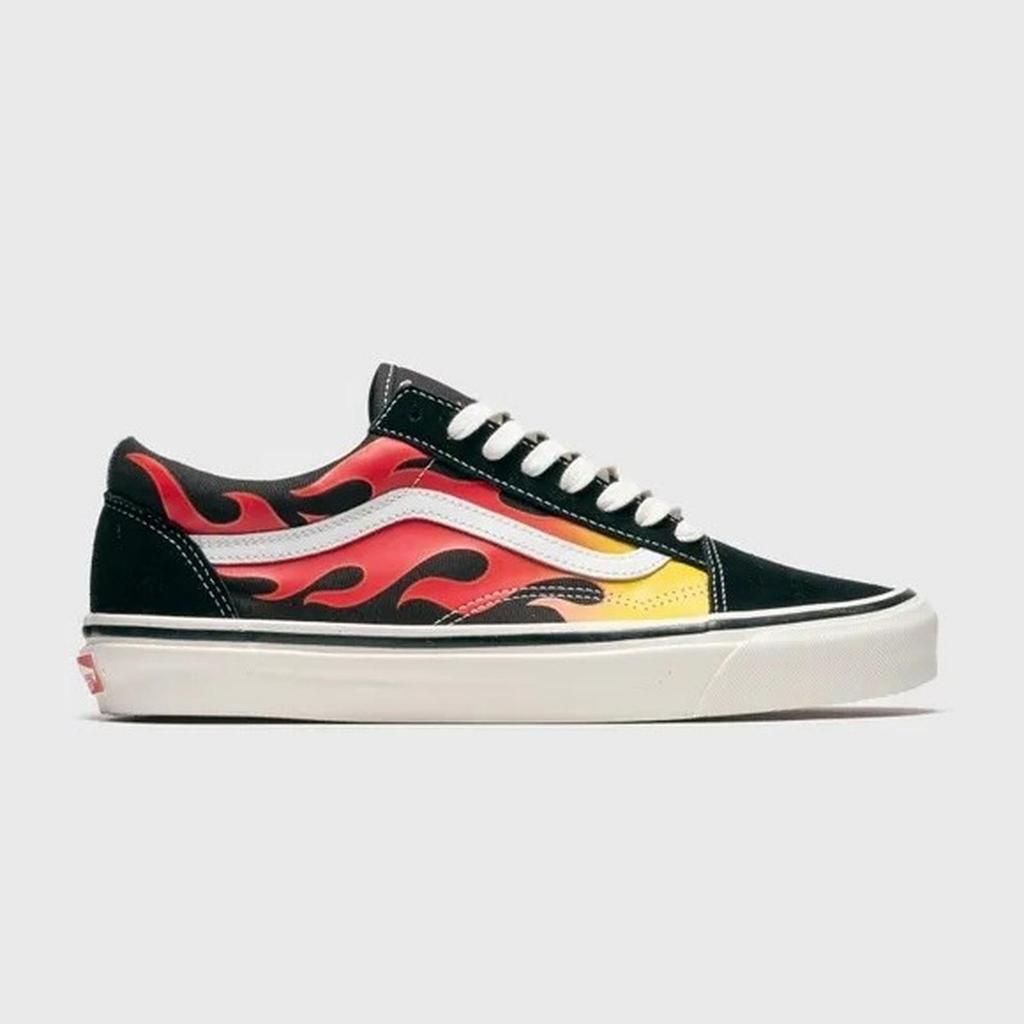 Vans Old Skool Style 36 DX Anaheim Flame Black White