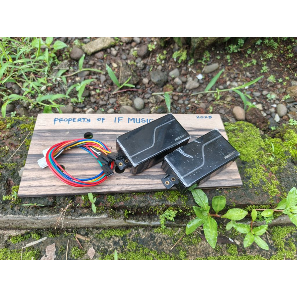 Pickup Gitar Fishman Fluence modern Ceramic -Alnico Active Humbucker Set