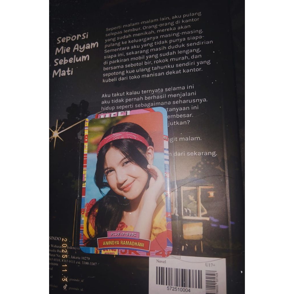 Photocard Anindya Sister Reunion