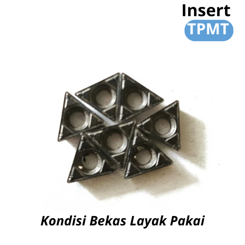 Insert TPMT11 Pisau Bubut Insert cutter Bubut Mata Potong Bubut untuk Holder CNC
