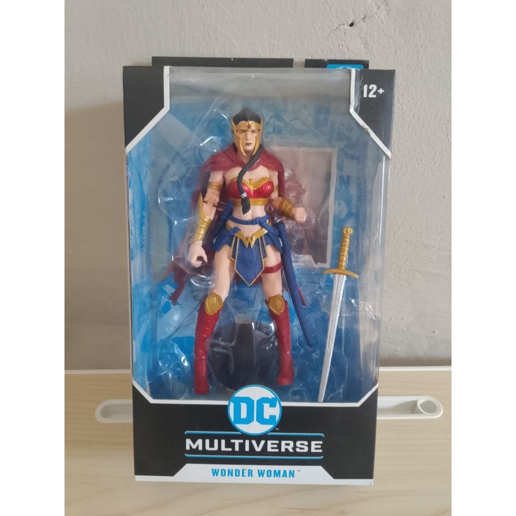 Mcfarlane Wonder Woman - BIB Mcfarlane toys extra Head sclupt