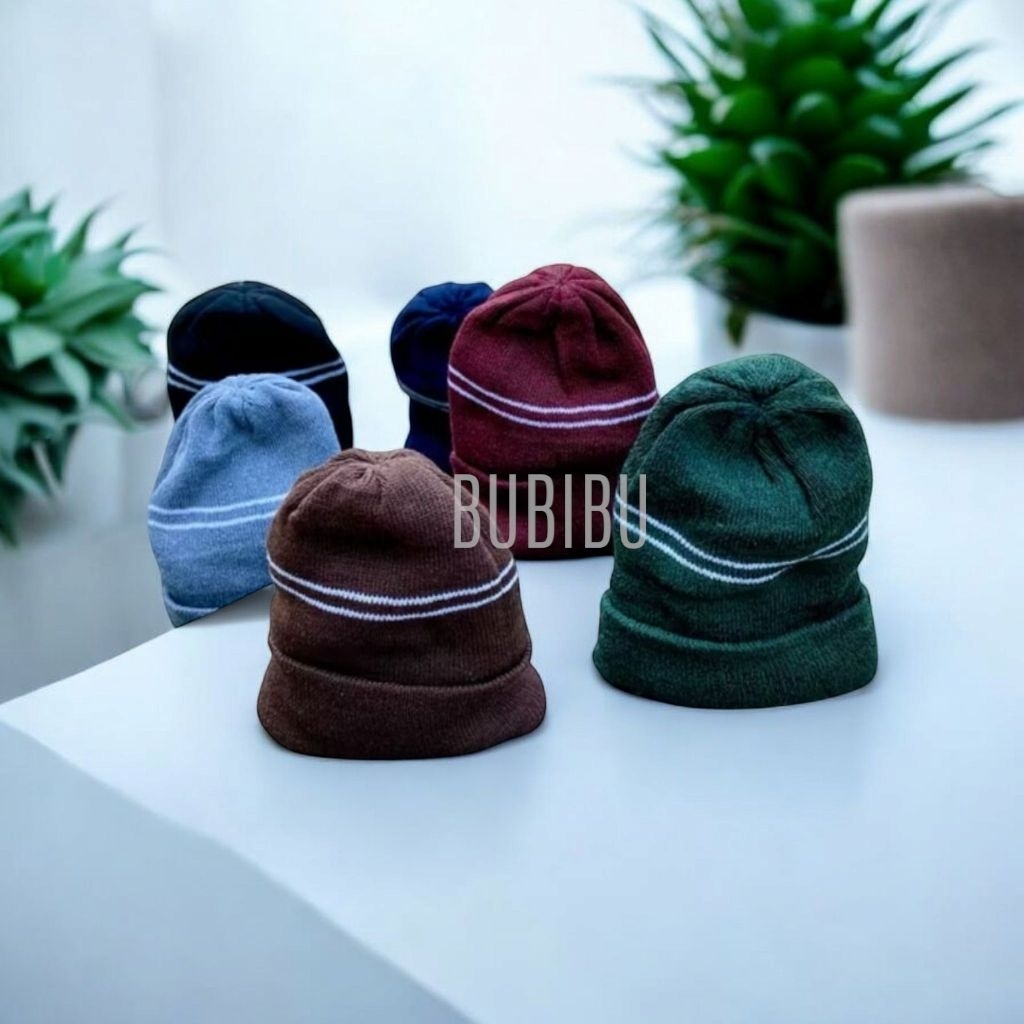 Kethu Kupluk Rajut Emen Tebal Dewasa