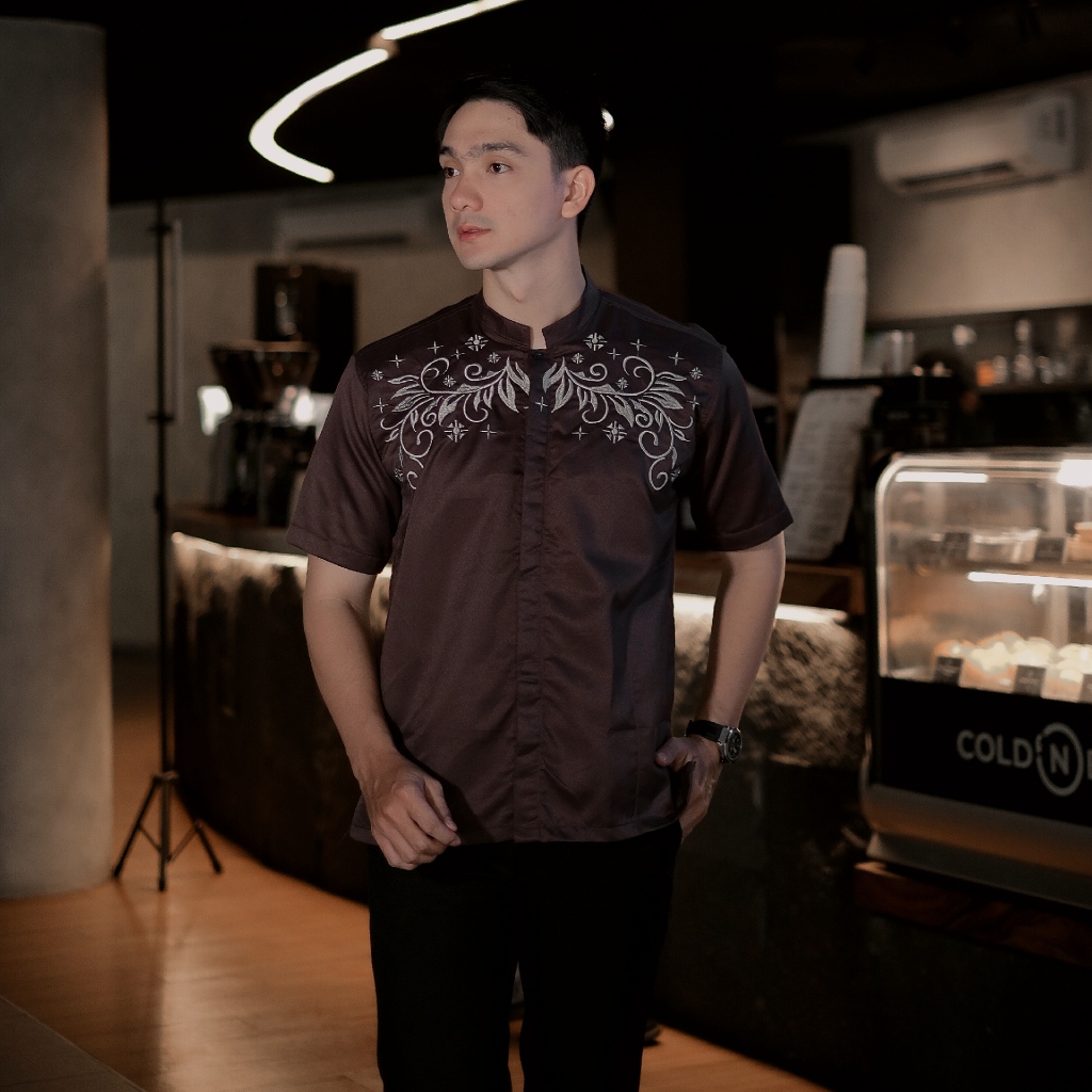 KEMKO MAHOGANY KEMEJA KOKO PAKAIAN CASUAL PRIA