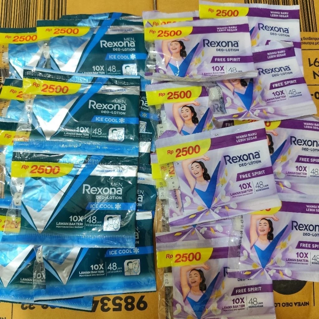 Rexona Deo Deodorant SACHET ECERAN