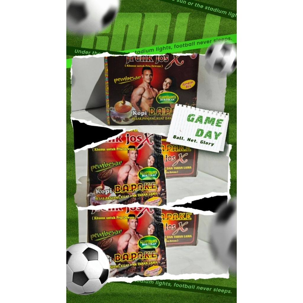 GAMEDAY//JrenkBOLAsepak//olahraga pria