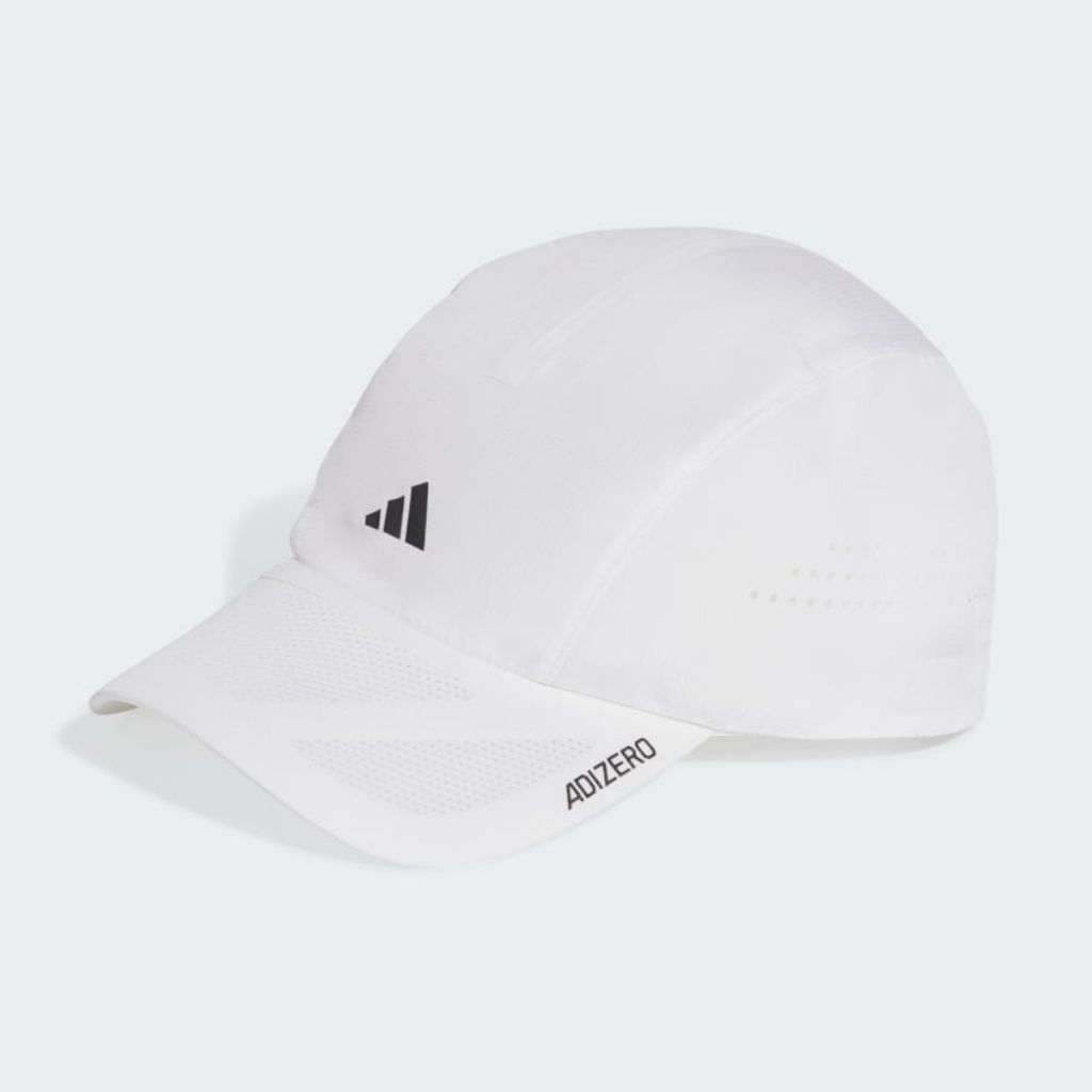Adidas Running Adizero Lightweight CLIMACOOL Cap White Putih JV5933 Topi Original 100% Runningxadize