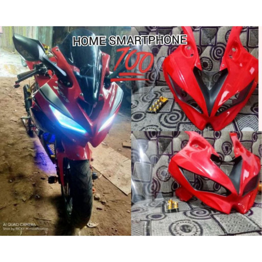 Cover Headlamp Yamaha R15 v1 v2 Model ZX25R