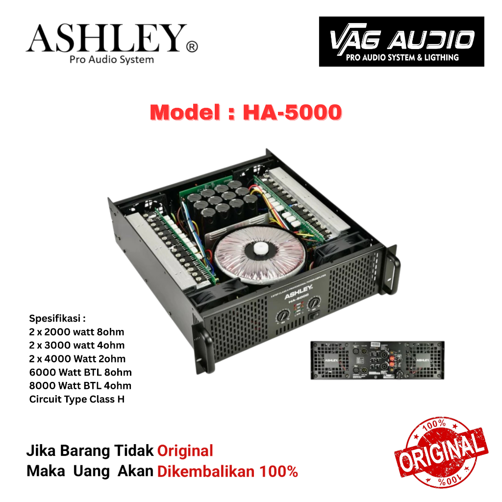 POWER ASHLEY HA-5000