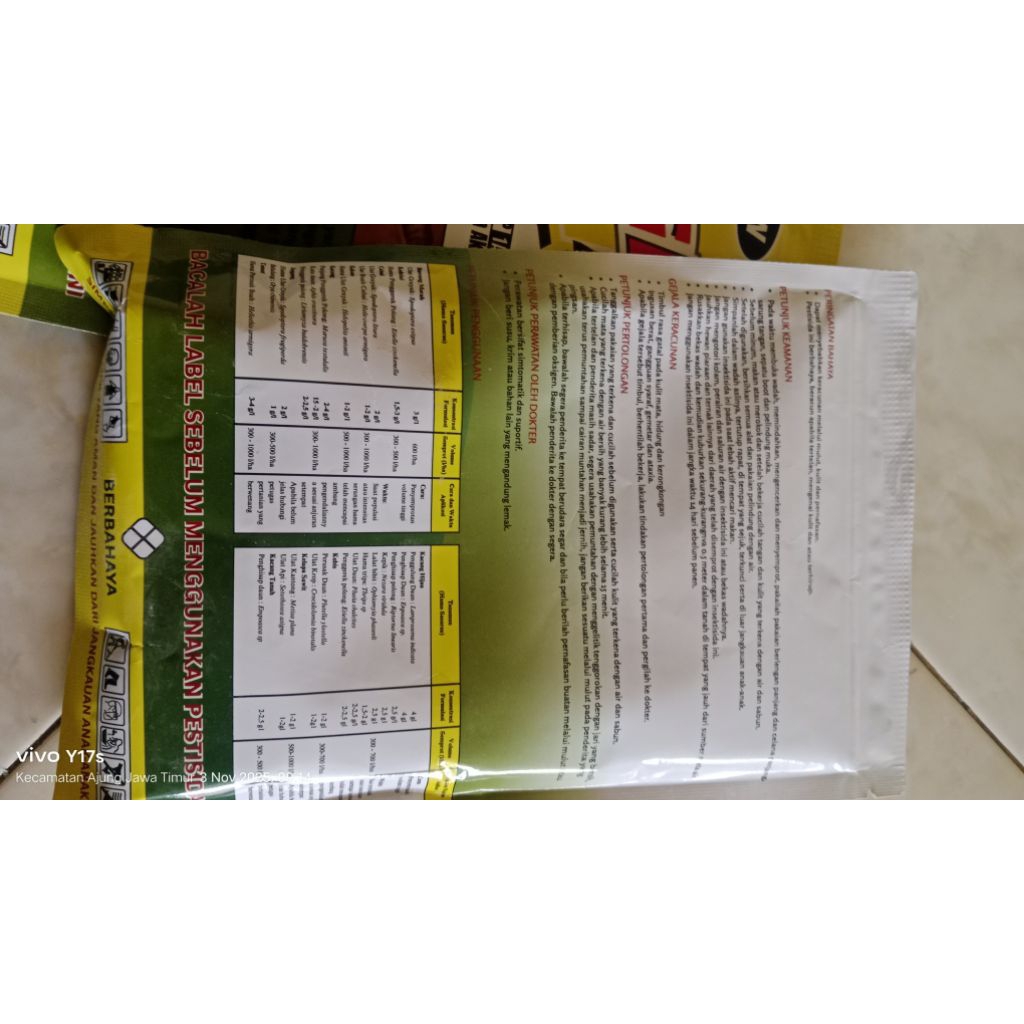 insektisida dangke 40wp 400gr