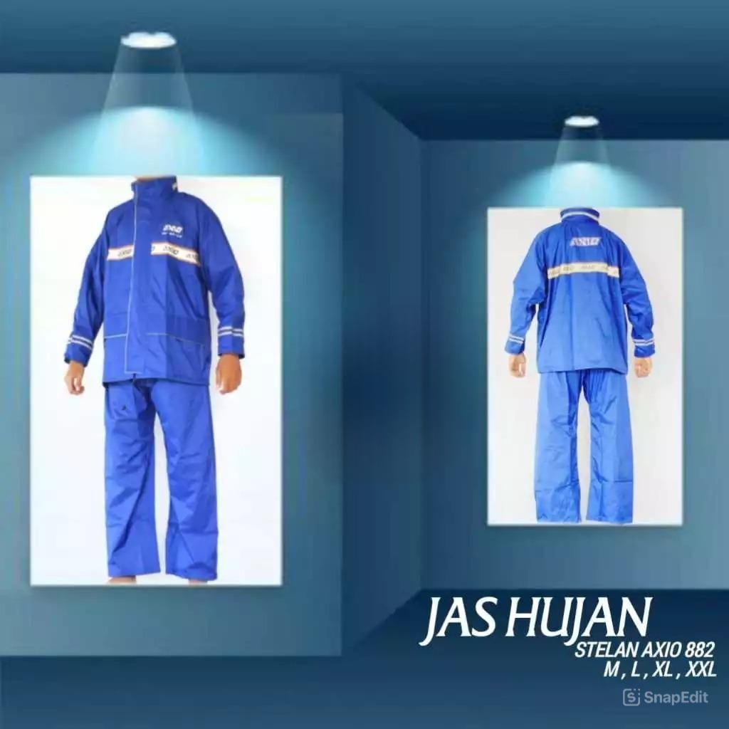 JAS HUJAN AXIO 882 - JAS HUJAN AXIO ORI - JAS HUJAN AXIO 882 ORIGINAL 100%