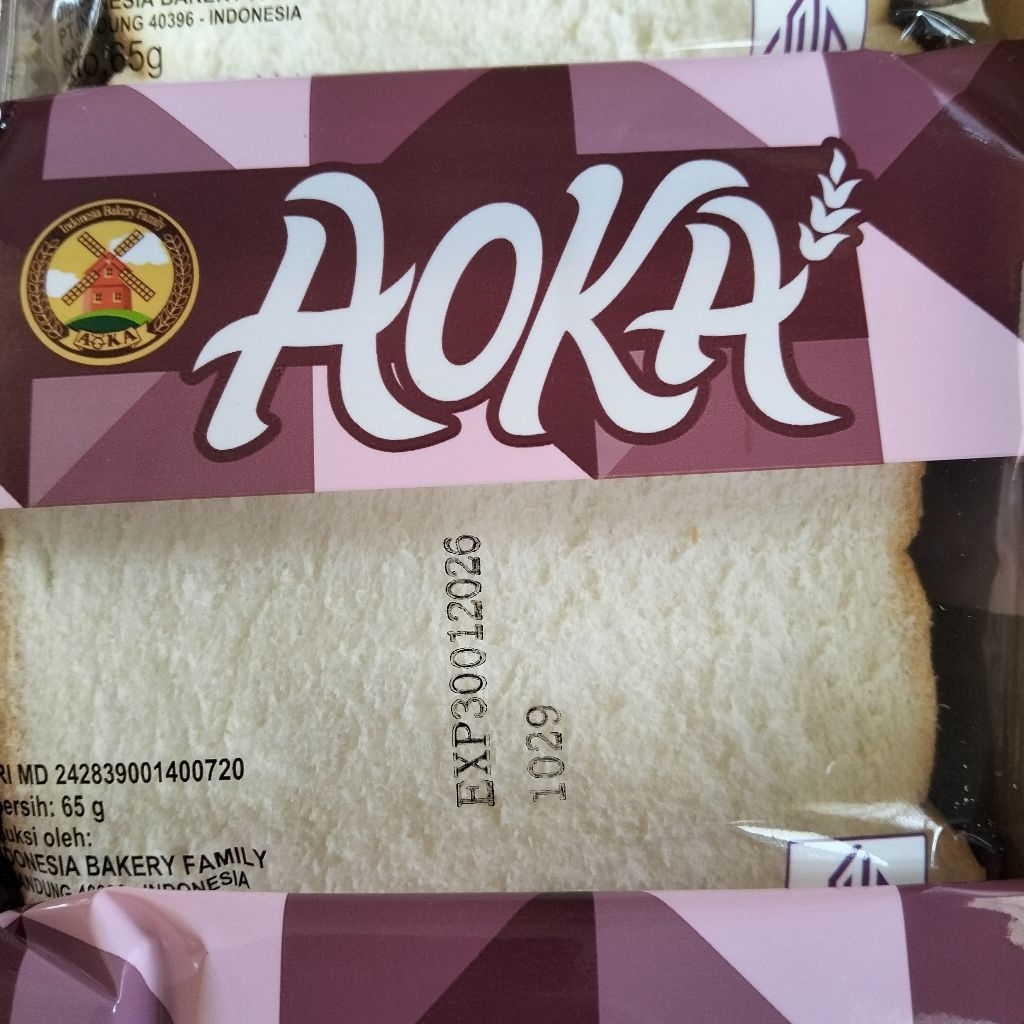roti tawar aoka