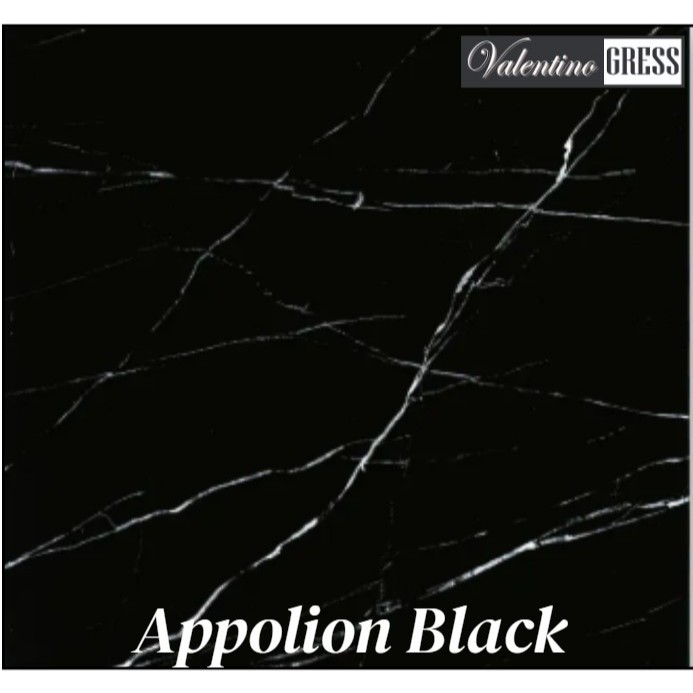 Granit Lantai Valentino Gress Hitam Motif 60x60cm