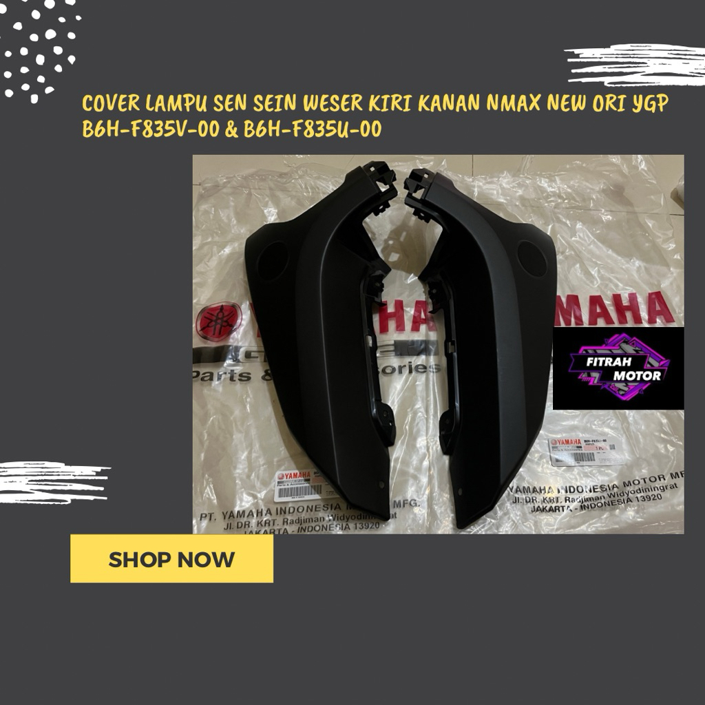 COVER LAMPU SEN SEIN WESER KIRI KANAN NMAX NEW ORI YGP B6H-F835V-00 & B6H-F835U-00