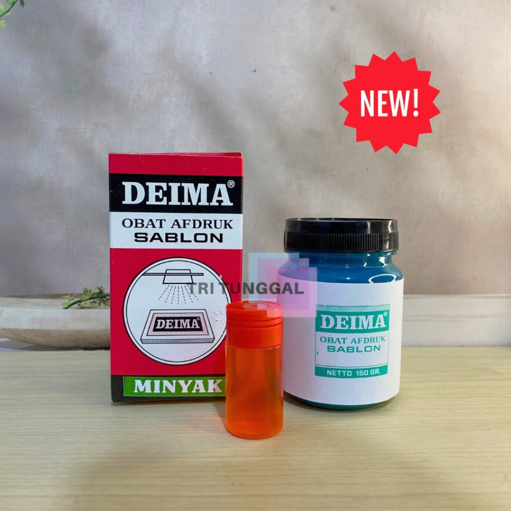 Deima Hijau GROSIR PRAKARYA MALANG Obat Afdruk Plastik Kertas Sablon Cetak Kertas Plastik  Screen Ka