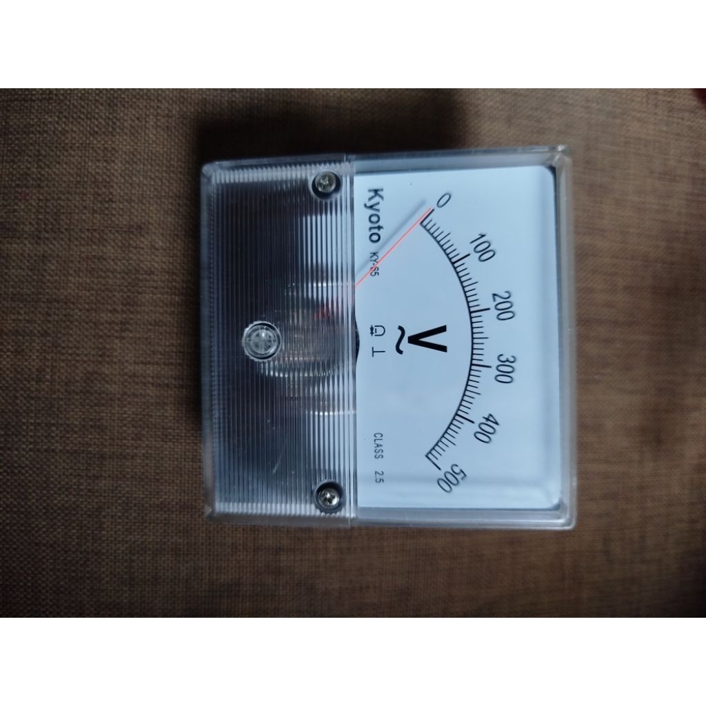 volt meter analog 500 V  AC/DC (KYOTO)