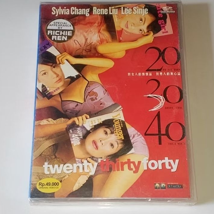 VCD Original Film 20 30 40 (2004) Segel
